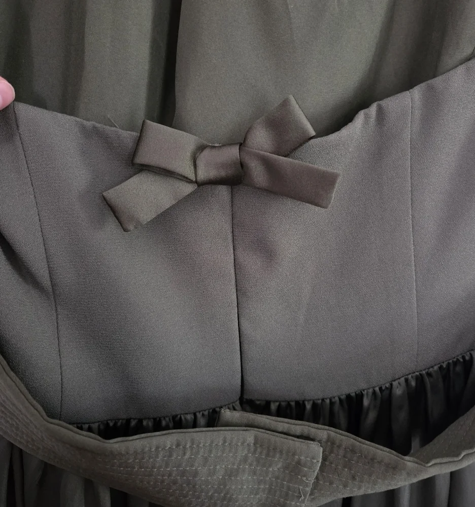 Vera Wang White Label Green Formal Halter Dress - Picture 7 of 9